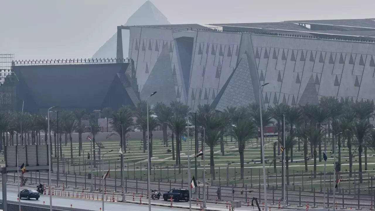 Architectural grandeur: A monument to modern Egypt