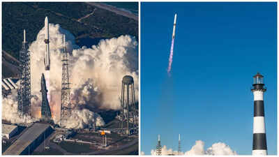 Jeff Bezos's Blue Origin sends Nasa's satellites to Mars, lands first booster