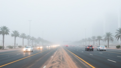 UAE weather: Red and yellow fog alerts as visibility drops in Abu Dhabi and Dubai