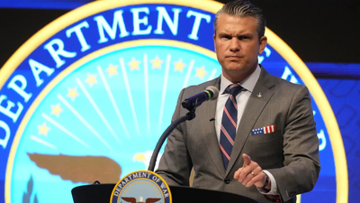 <p>US Secretary of War Pete Hegseth (Photo credit: AP)</p>
<p>” decoding=”async” fetchpriority=”high”></p>
</div>
<div>
<p><span title= Hegseth meets Nigerian NSA: Pentagon talks follow Trump’s ‘guns-a-blazing’ threat; tensions rise