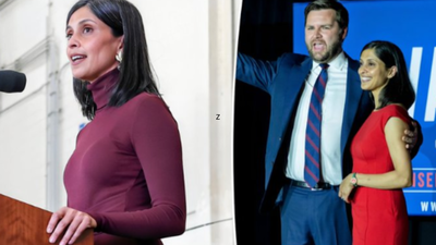 <p>Photo credit: X/@Laylahollywood</p>
<p></p>
<p>” decoding=”async” fetchpriority=”high”></p>
</div>
<div>
<p><span title= 'Does a lot of dishes': Usha Vance reacts to missing ring; addresses online speculation