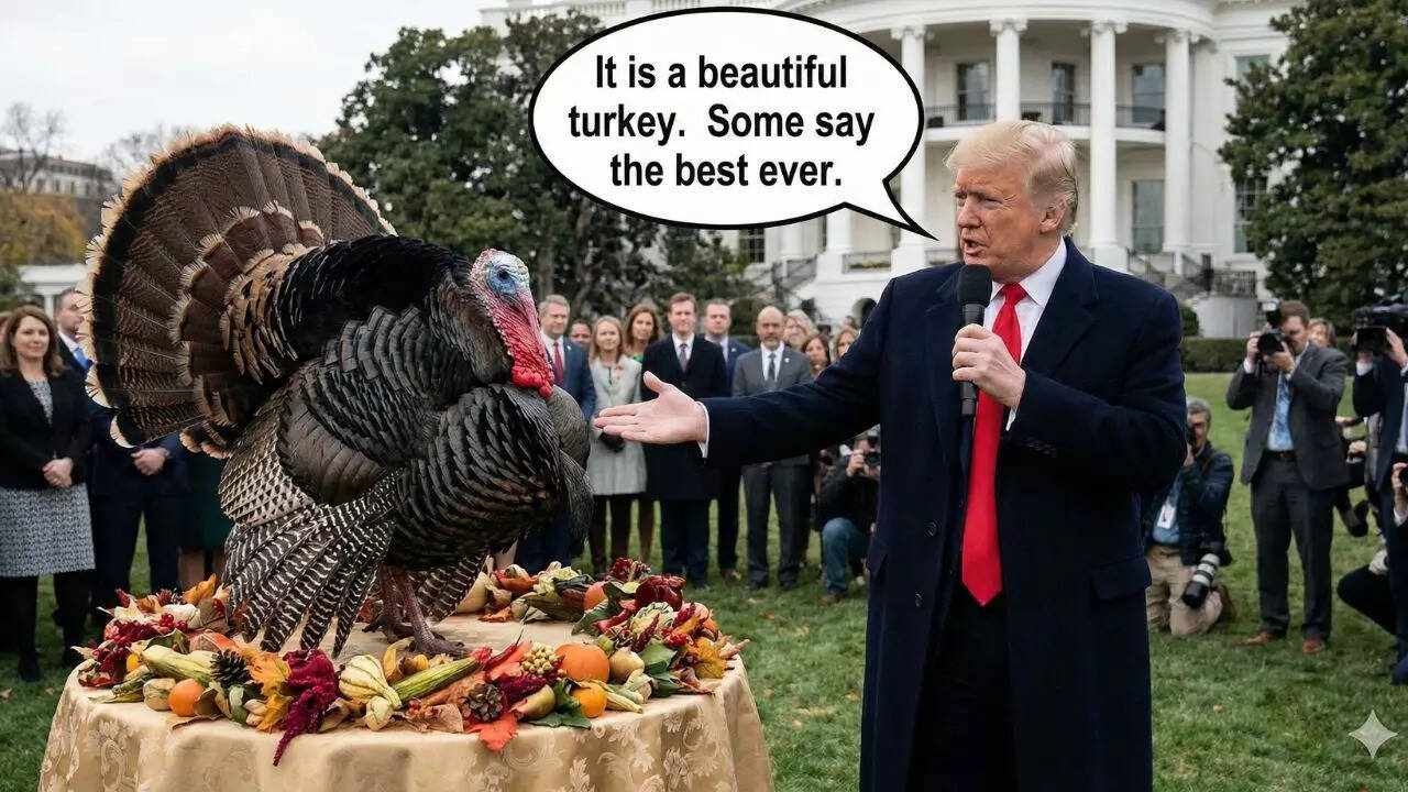 It is a beautiful turkey