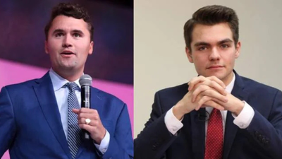 Nick Fuentes and Charlie Kirk feud explained: NYT sparks uproar after calling streamer the “successor” of slain TPUSA founder (Image via Getty) Nick Fuentes and Charlie Kirk feud explained: NYT sparks uproar after calling streamer the “successor” of slain TPUSA founder