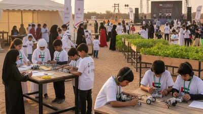 UAE winter camp builds identity, innovation and future skills / AI-generated illustration UAE launches future generations winter camp 2025 — what parents and students must know