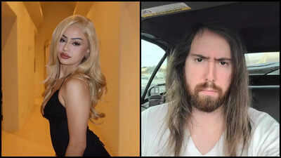 Asmongold and Wendy Ortiz (via Image via Instagram/@asmongold and @evelynomadera) “Never tip if you don't want to”: Asmongold blasts tipping culture following viral confrontation involving Wendy Ortiz’s sister