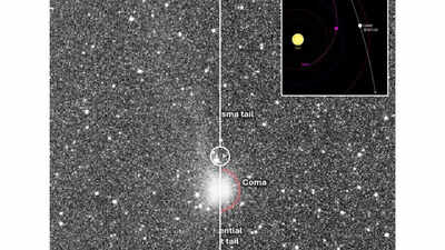 Comet 3I/ATLAS reveals glowing coma, plasma and dust tails from ESA’s Juice mission | NavCam early images revealed
