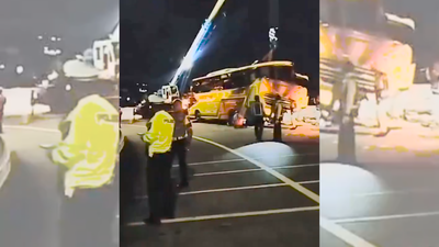 Indonesia bus crash: Driver loses control, hits barrier; 15 killed