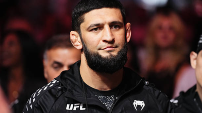 Khamzat Chimaev (via Getty Images) Joaquin Buckley dares Khamzat Chimaev to avoid wrestling with a whopping $50,000 challenge