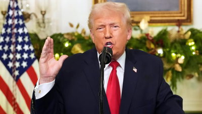 File photo: US President Donald Trump (Picture credit: AP) US immigration crackdown: Donald Trump suspends green card lottery; what led to the step?