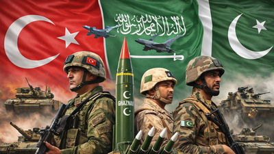 AI-generated image used for representation (Source: ChatGPT) Islamic Nato in making? How Turkish arms, Saudi cash and Pakistan nukes could align — all about the defence pact