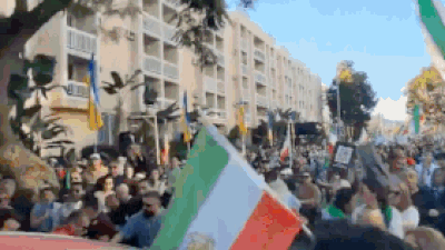 Truck ramps into crowd in LA (Video credits: X) Watch: Truck rams into crowd supporting Iran protests in LA; video shows dramatic confrontation