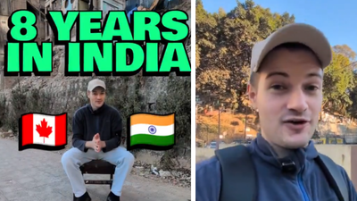 Canadian YouTuber explains why moving to India was one of the 'best decisions' of his life