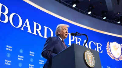 Shield, gold and US-centric globe: Why Trump’s ‘Board of Peace’ logo is raising eyebrows