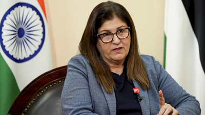 Palestinian FM Shahin Calls India Key Mediator In Israel Conflict, Cites 'Good' Ties With Both Sides