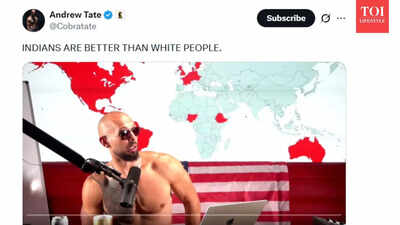 Andrew Tate Goes Viral Again With Profanity-Laced Tirade on Indians vs White Men 'Indian has babies, and you ain't got ... ': Andrew Tate goes on bizarre anti-White rant vis-a-vis Indians