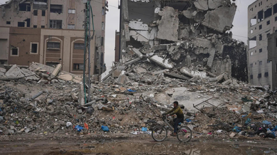 AP file photo Another ceasefire violation: 13 killed as Israel strikes across Gaza; comes a week before Trump's Board of Peace