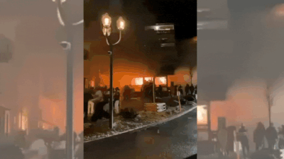 Explosion rips through a bar in luxury Swiss ski resort town of Crans Montana; several feared dead - visuals emerge