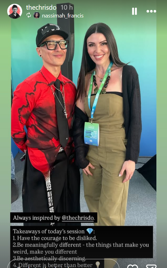 ​Chris Do at Dubai’s Billion Followers Summit​