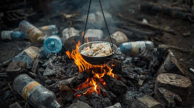 Easy availability has turned plastic waste in Latin America, Asia, Africa, and Oceania into a dangerous household fuel (AI-generated) Easy availability has turned plastic waste in Latin America, Asia, Africa, and Oceania into a dangerous household fuel
