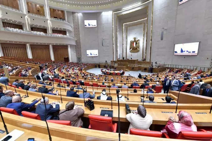 Egypt’s House of Representatives held the opening session of its third legislative term on Monday, January 12, 2026, in the presence of Judge Mahmoud Fawzy, Minister of Parliamentary, Legal and Political Communication Affairs. Egypt’s House of Representatives held the opening session of its third legislative term on Monday, January 12, 2026, in the presence of Judge Mahmoud Fawzy, Minister of Parliamentary, Legal and Political Communication Affairs.