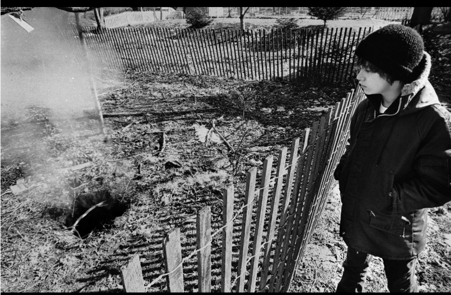 Hours after plunging into the Earth, Todd Domboski stares at the abyss that briefly swallowed him