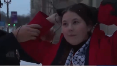 Watch: Woman taken away mid-broadcast for criticising US over Maduro, netizens warn of ‘new North Korea’