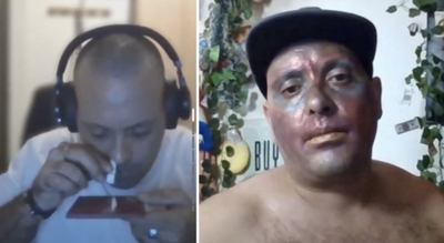 Sergio Jiménez died during a private livestream after allegedly consuming drugs and alcohol as part of an online challenge/ Image: X Spanish streamer died after downing whisky and taking cocaine as viewers paid to watch, police say