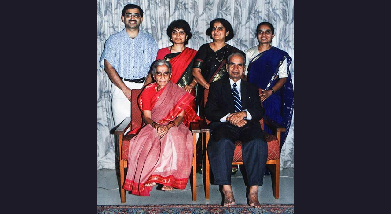 Shrinivas Kulkarni in an old  family picture