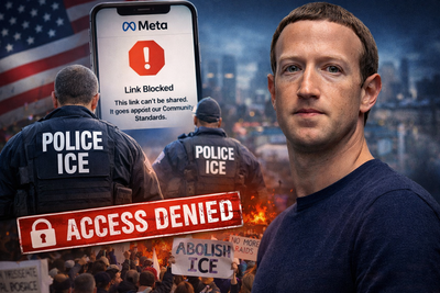 Zuckerberg Censors ICE Agent Info: Meta's Block on 'ICE List' Sparks Outrage, Accusations of Shielding Government Zuckerberg's Meta blocks info on ICE agents: Instagram, Facebook, Threads censor links as backlash grows over Alex Pretti killing
