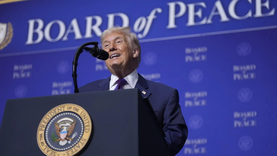 'Beautiful thing to see': Trump hails Armenia-Azerbaijan leaders after handshake at Board of Peace event