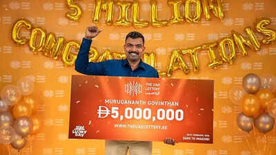 Indian-origin expat wins Dh5 million at first attempt in UAE lottery, reveals plans to buy dream home