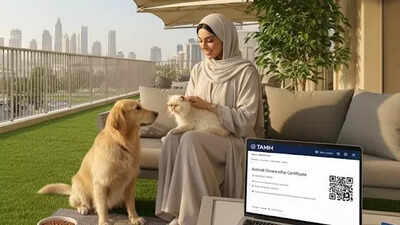 Dh1,000 fine in Abu Dhabi if you skip registration after Feb 3 / AI Image Abu Dhabi introduces pet registration rule, Dh1,000 fine for unregistered dogs and cats