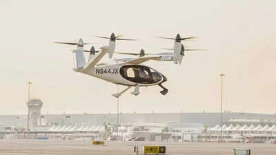 Dubai residents were treated to a close-up look at the Joby S4 air tax / Image: file Flying taxis in downtown Dubai? Residents get a shock preview near Dubai Mall