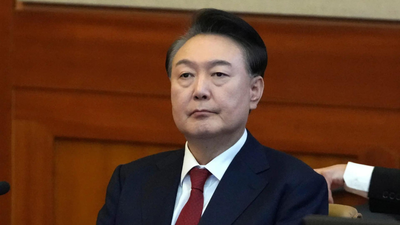 South Korea's impeached President Yoon Suk Yeol (file pic) Former South Korea president Yoon Suk Yeol sentenced to life imprisonment for 'insurrection'