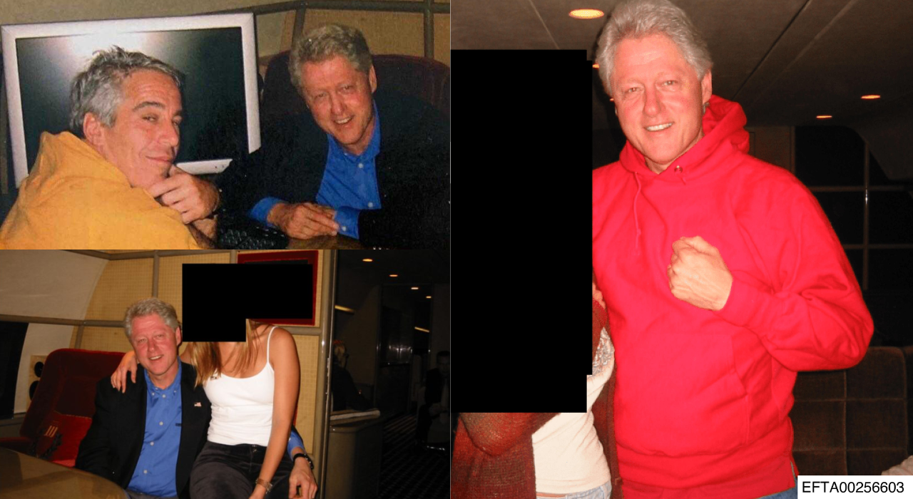 Bill Clinton flew on Jeffrey Epstein’s jet for Clinton Foundation trips, later saying he knew nothing of crimes./ Image: DOJ bill clintin