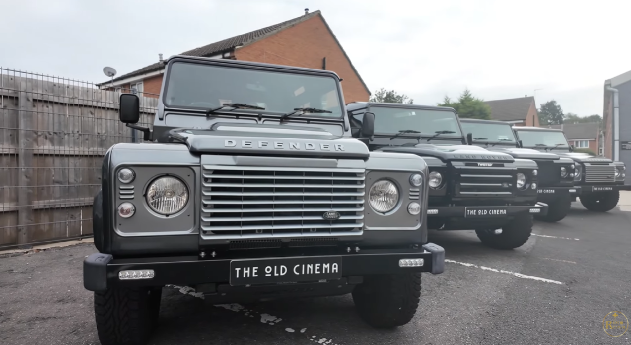 Each Twisted Defender took around 1,500 hours of labour to build, using components and processes refined over 25 years/ Image: Youtube Defender