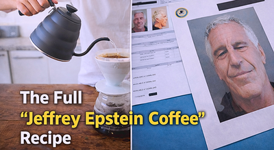 DOJ files reveal exactly how Jeffrey Epstein makes his coffee, full step-by-step guide inside