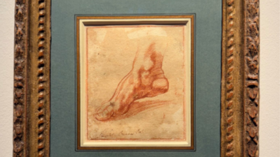 The $23 million foot: Lost Michelangelo sketch sets auction record