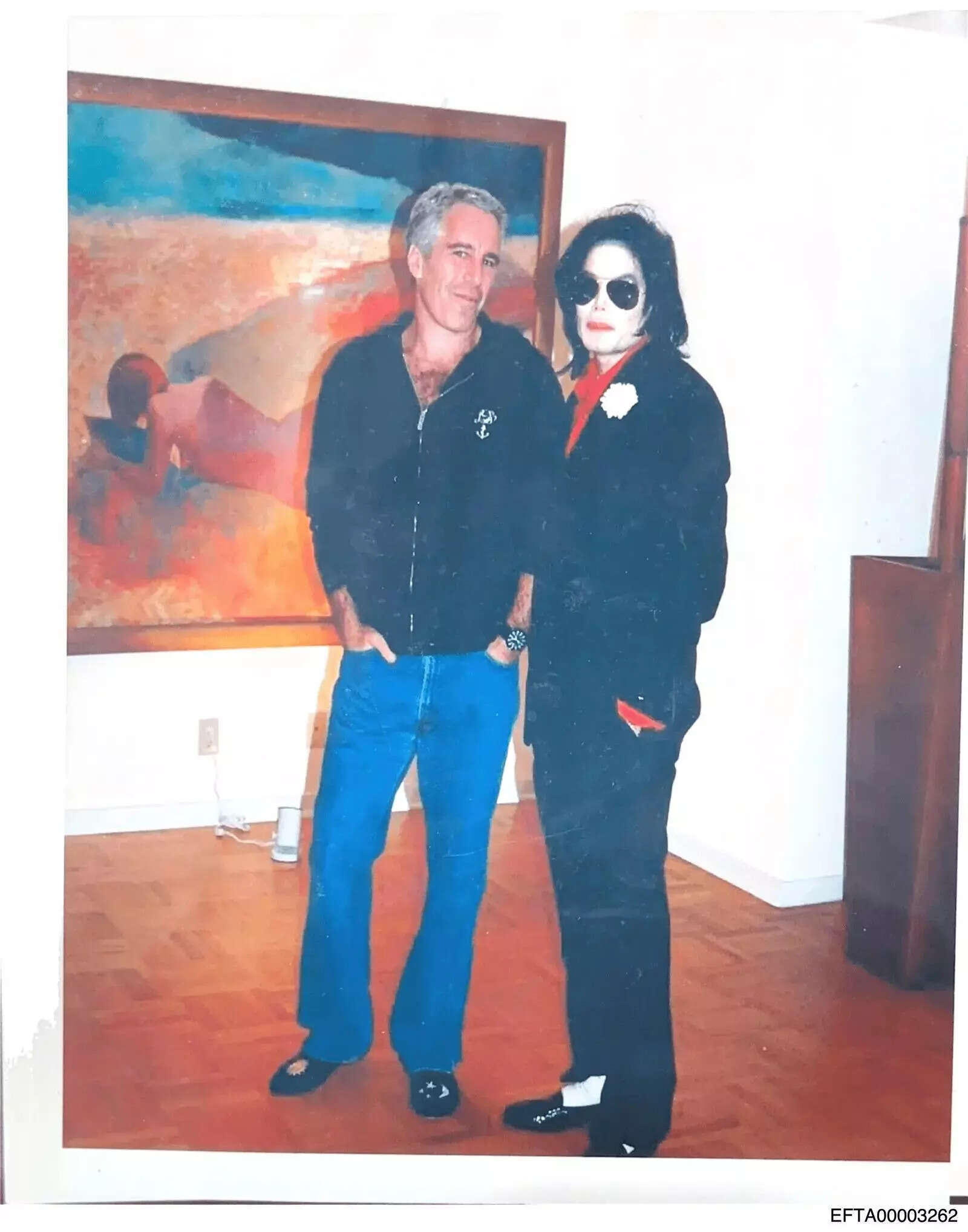Jeffrey Epstein with Michael Jackson