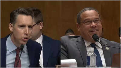 ‘You should resign’: Shouting match erupts between Josh Hawley and Keith Ellison over fraud probe