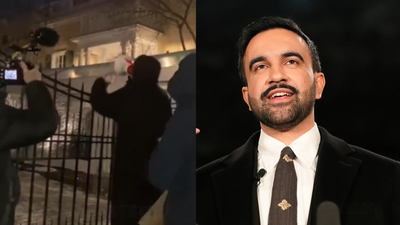 Screen grab: X @EricLDaugh ‘We know about your mom’: Zohran Mamdani faces heat over Epstein row; supporters heckle NYC mayor at home