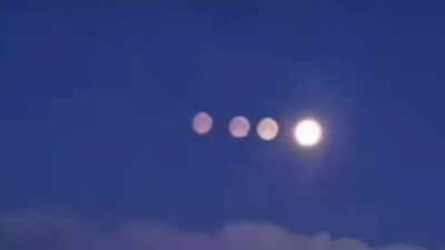 Source: X Russia witnessed ‘four moons’ over St. Petersburg in an unusual sky display, leaving stargazers speechless | Watch