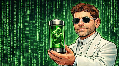 Random Musing: Does Sam Altman think of humans as batteries?