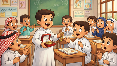 Golden surprise: Saudi schoolboy brings gold from home to gift classmates