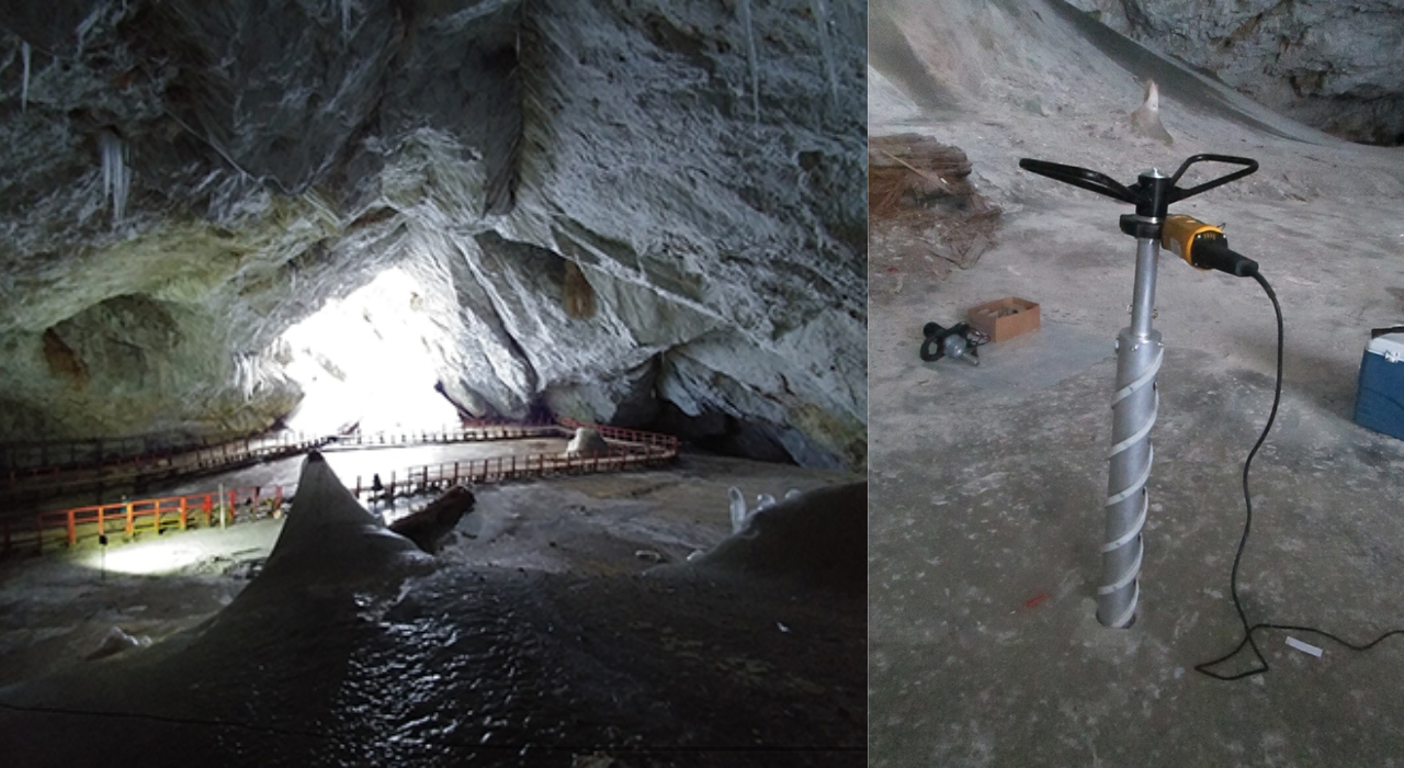 Scărișoara Ice Cave’s Great Hall