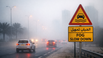 The National Centre of Meteorology forecasts humid weather with fog from Saturday through Wednesday/Representative Image UAE weather forecast: Foggy mornings, rising humidity expected through Wednesday