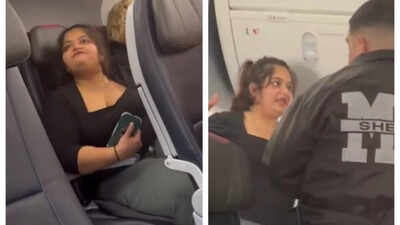 'For 30 seconds': Woman removed from plane for loud video questions 'free-speech America'