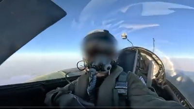 Watch: Israeli military shares ‘POV’ of air force pilot flying to bomb Tehran