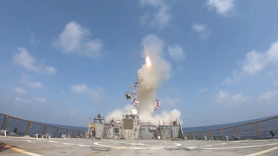 Missile being launched from from a USNavy ship in support of Operation Epic Fury (Credit: US Centcom X handle) 'Situation is fluid': US confirms 3 soldiers killed, several injured in 'Operation Epic Fury' against Iran