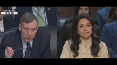 'Not aware': Tulsi Gabbard says she does not know Trump said he was shocked by Iran's strike on Gulf countries